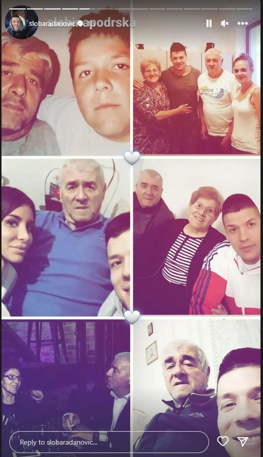 Radanovic Slobodan Instagram stori