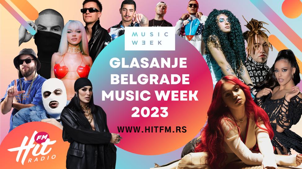 Za sedam dana počinje Belgrade Music Week Publika bira hit numeru i