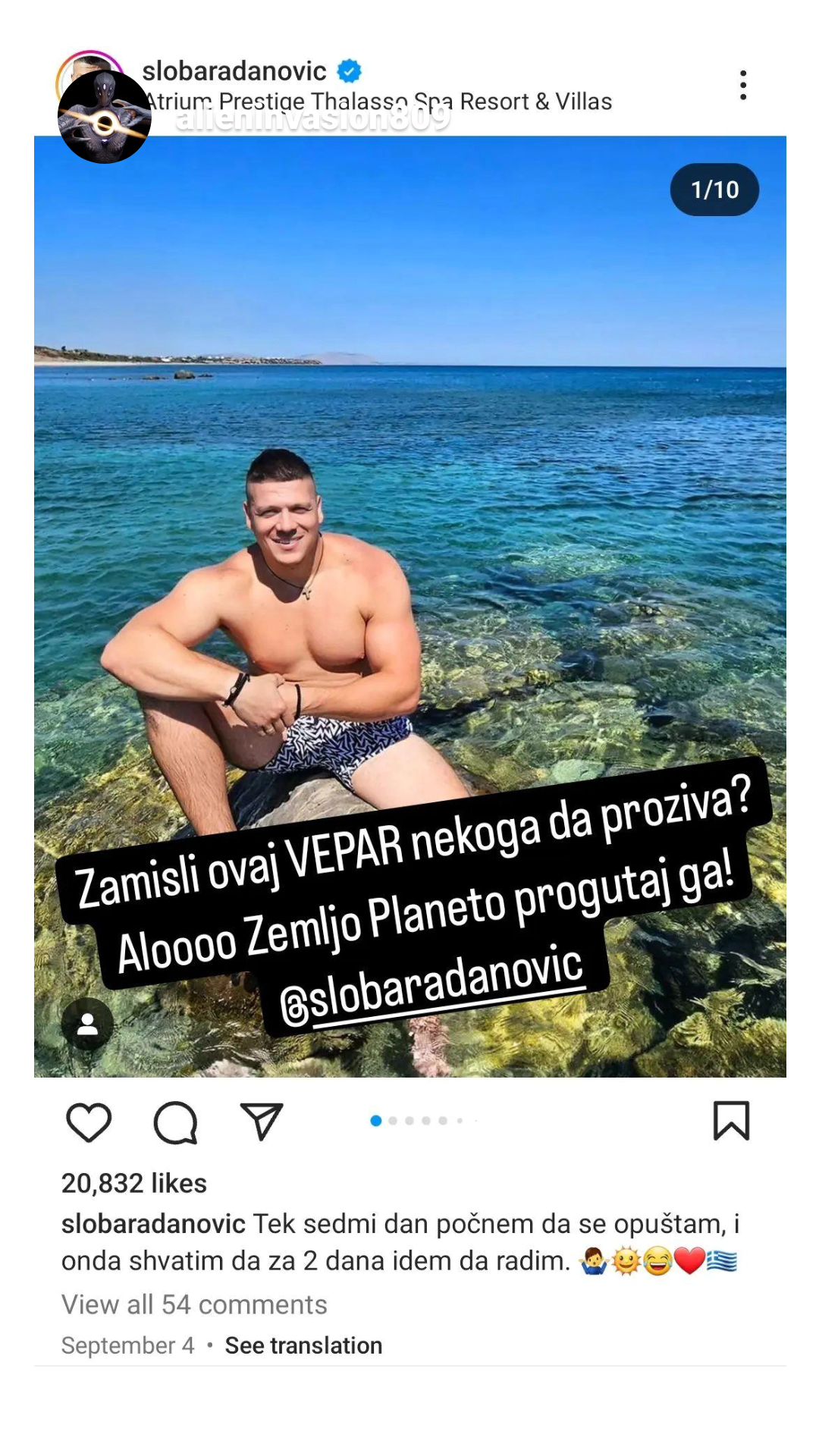 sloba radanovic dobio jezive pretnje 2