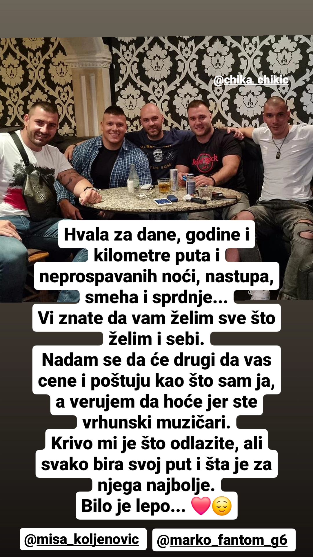 Sloba Radanovic bez benda