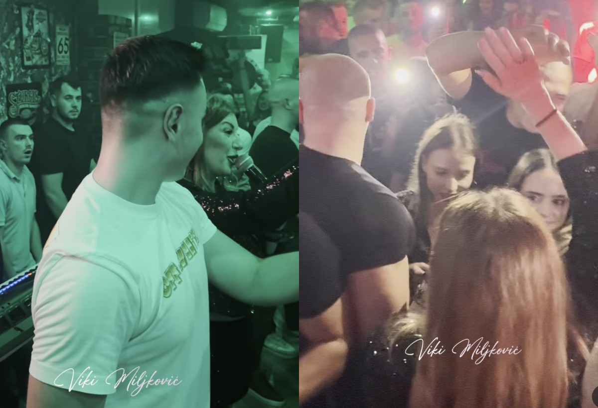 viki uletela u publiku