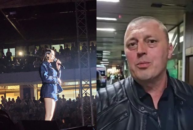 Veridba na koncertu Aleksandre Prijovic u Novom Sadu u sve umesan njen otac