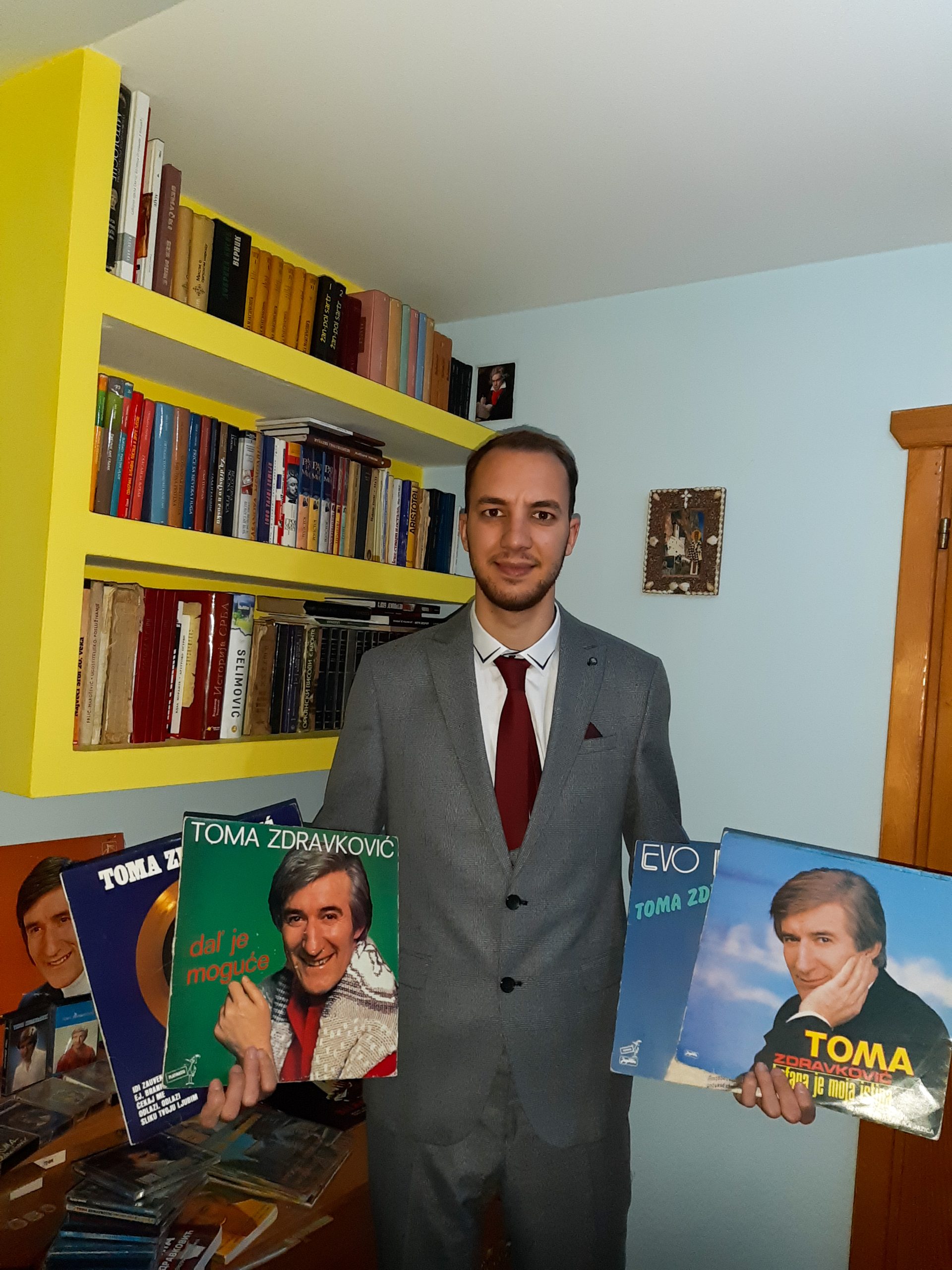 Nikola Kankaras novinar i urednik Fejsbuk stranice Tomislav Toma Zdravkovic