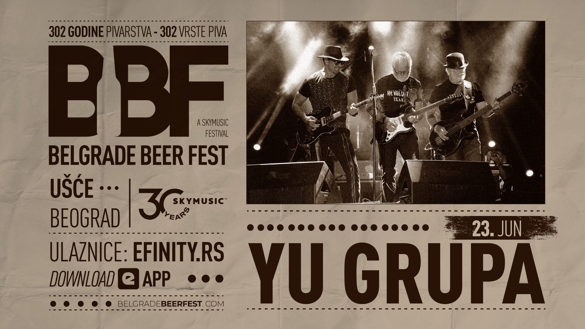 YU Grupa - Ikone jugoslovenskog roka zatvaraju Beer Fest