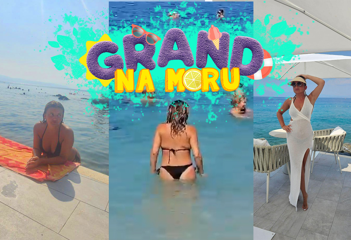 Goca Dragisic na moru
