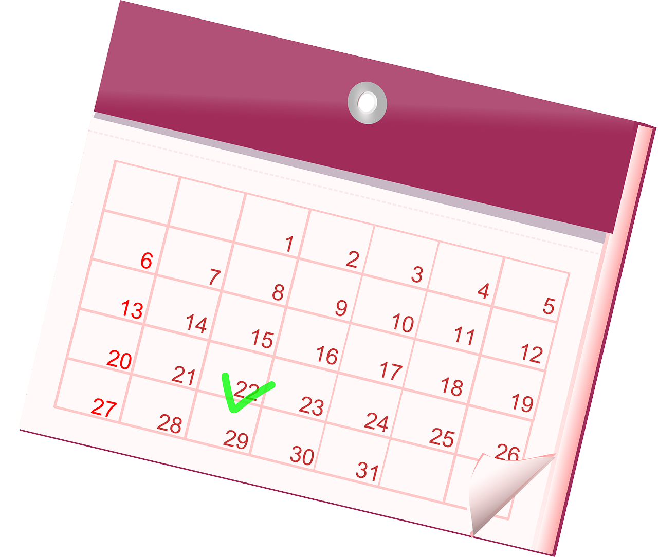 calendar 159098 1280