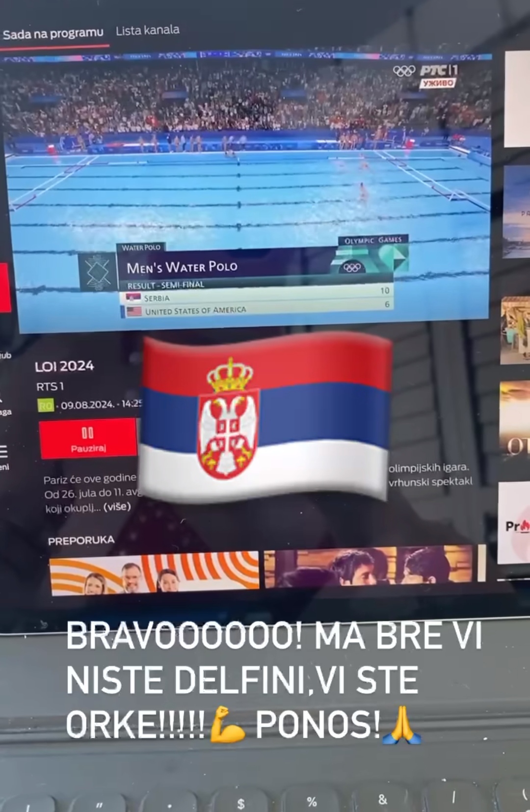 "Vi ste orke": Ceca puna ponosa nakon plasmana delfina u olimpijsko finale (FOTO) 6 Screenshot 20240809 164115 com.instagram.android edit 632651505334714