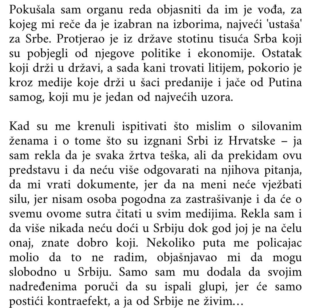 Oglasila se Severina, iznela sve detalje zadržavanja na granici: "Neću u Srbiju dok joj je diktator na vlasti" 10 Screenshot 20240826 181533 com.instagram.android edit 15506578265862