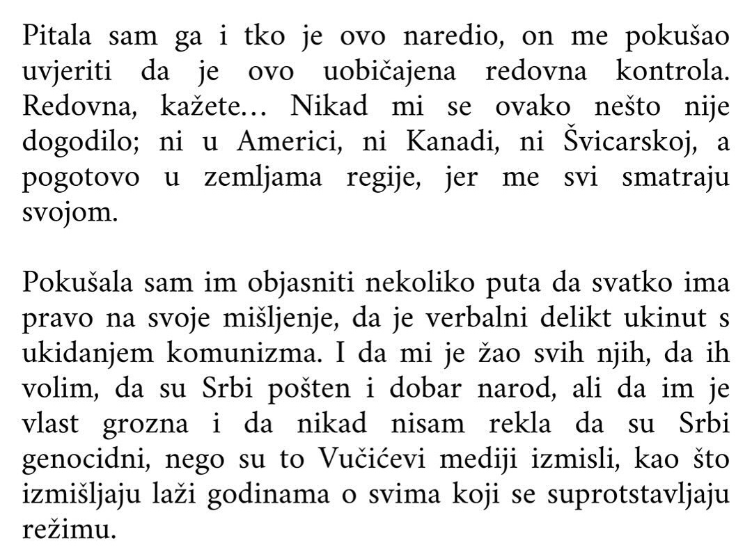 Oglasila se Severina, iznela sve detalje zadržavanja na granici: "Neću u Srbiju dok joj je diktator na vlasti" 11 Screenshot 20240826 181543 com.instagram.android edit 15497354310134