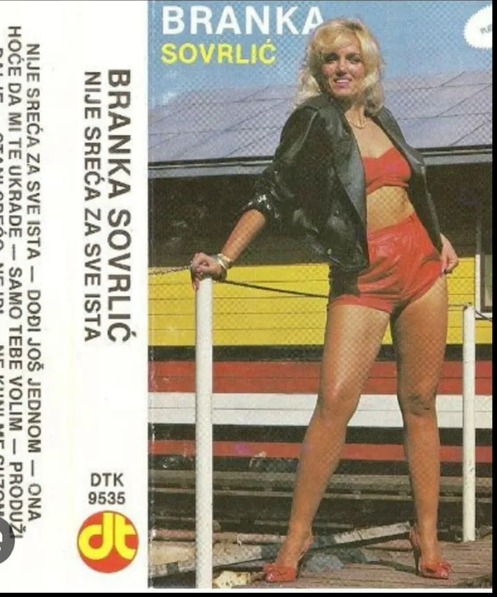 Branka Sovrlić mlada