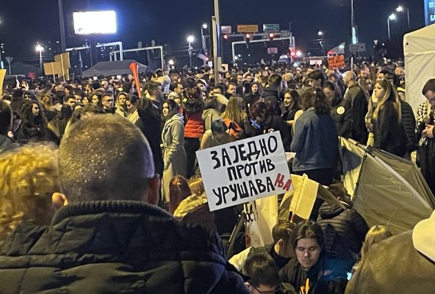 protest autokomanda foto Saska 2