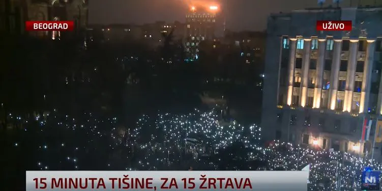 Protest ispred RTS-a, oglasila se Olivera Kovačević