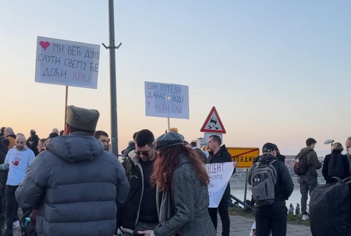 Protest u Novom Sadu 