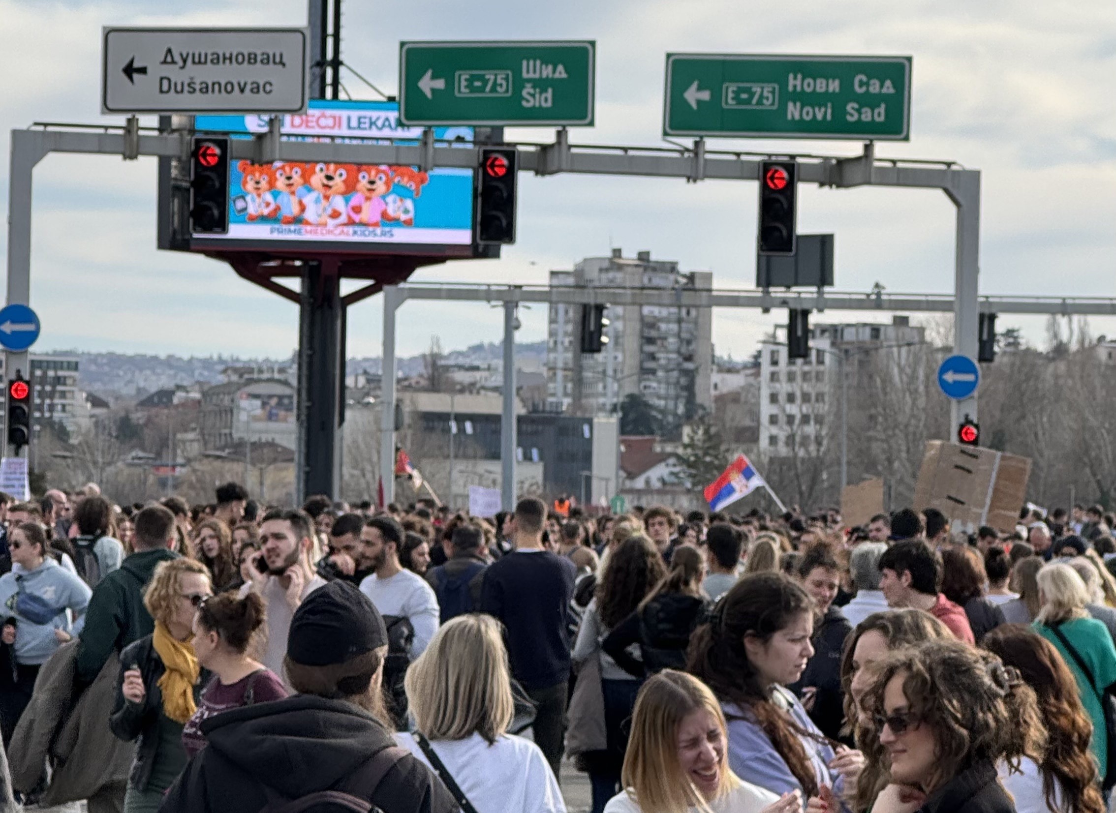 vesna đogani podržala proteste