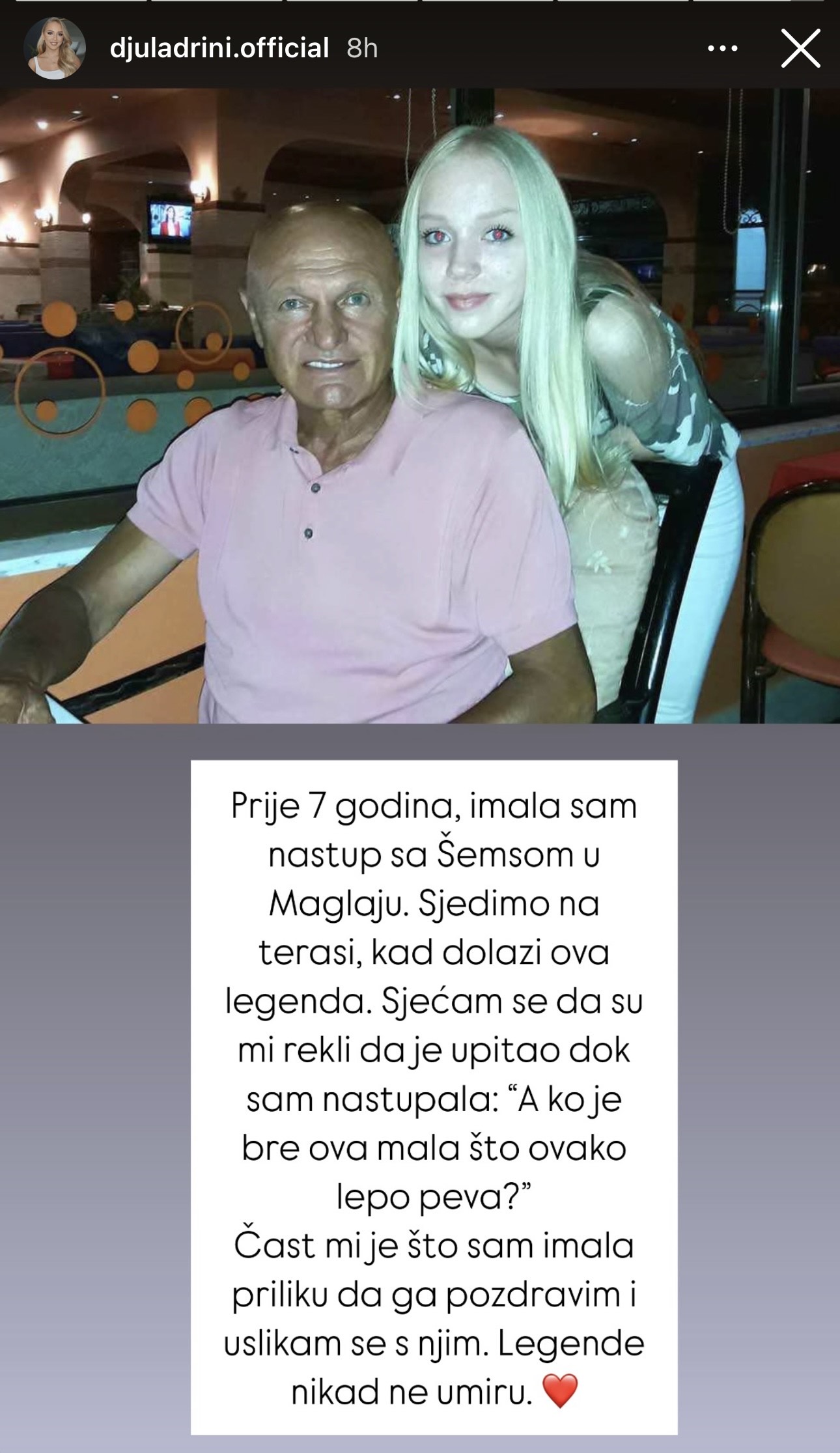 Đula Drini se prisetila trenutka kada je upoznala Šabana Šaulića, njegove reči nikada neće zaboraviti: "Legende nikada ne umiru" 8 IMG 9111