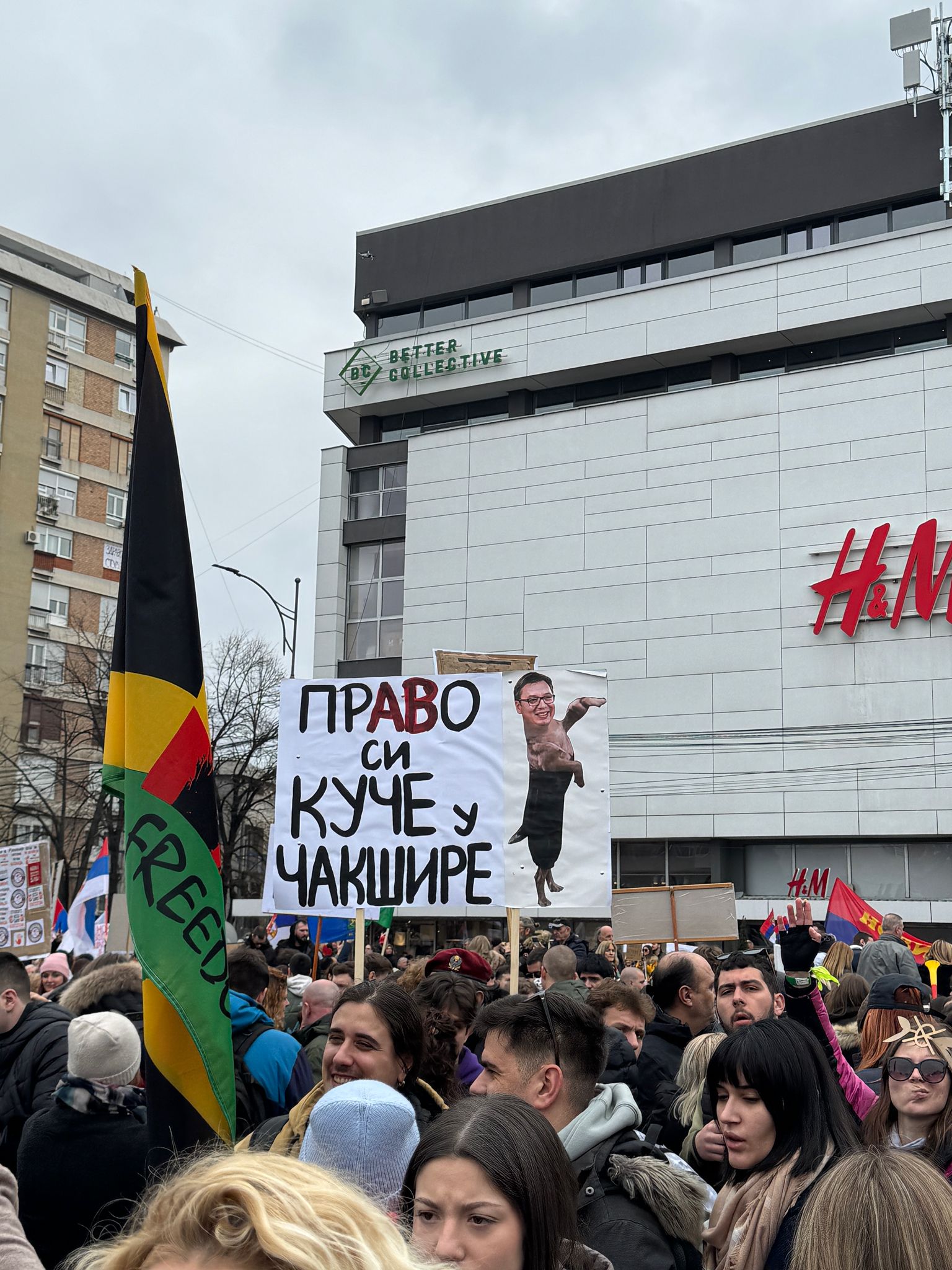 niš protest