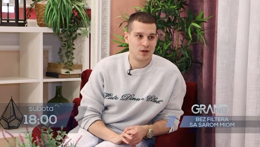 "Doživeo sam ja svašta" David-Jovan Milatović otvorio dušu u emisiji "Bez filtera sa Sarom Miom" VIDEO 7 David Jovan Milatovic 1