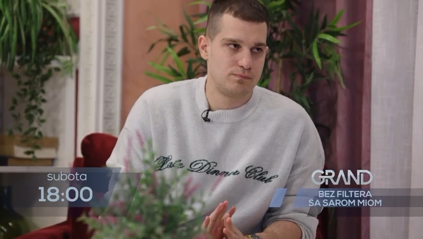 "Doživeo sam ja svašta" David-Jovan Milatović otvorio dušu u emisiji "Bez filtera sa Sarom Miom" VIDEO 5 David Jovan Milatovic 3