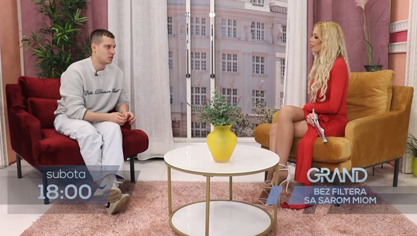 "Doživeo sam ja svašta" David-Jovan Milatović otvorio dušu u emisiji "Bez filtera sa Sarom Miom" VIDEO 6 David Jovan Milatovic 4