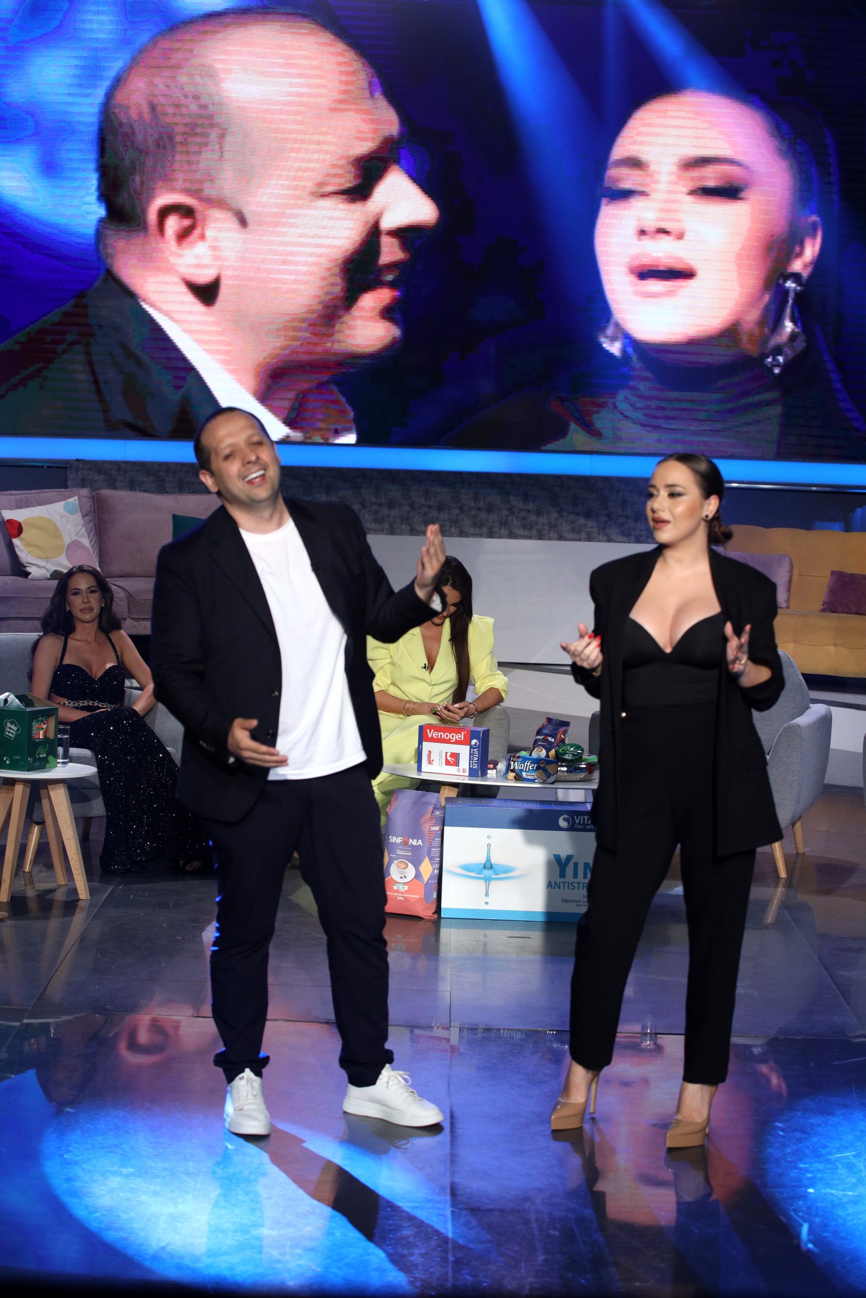 "Zvezde Granda Specijal": Četiri zvezde u emisiji koja se ne propušta VIDEO 6 EMIR HABIBOVIC I TAMARA SELIMOVIC ZGS SNIMANJE 07052025 FOTO MUNJA 11 ok