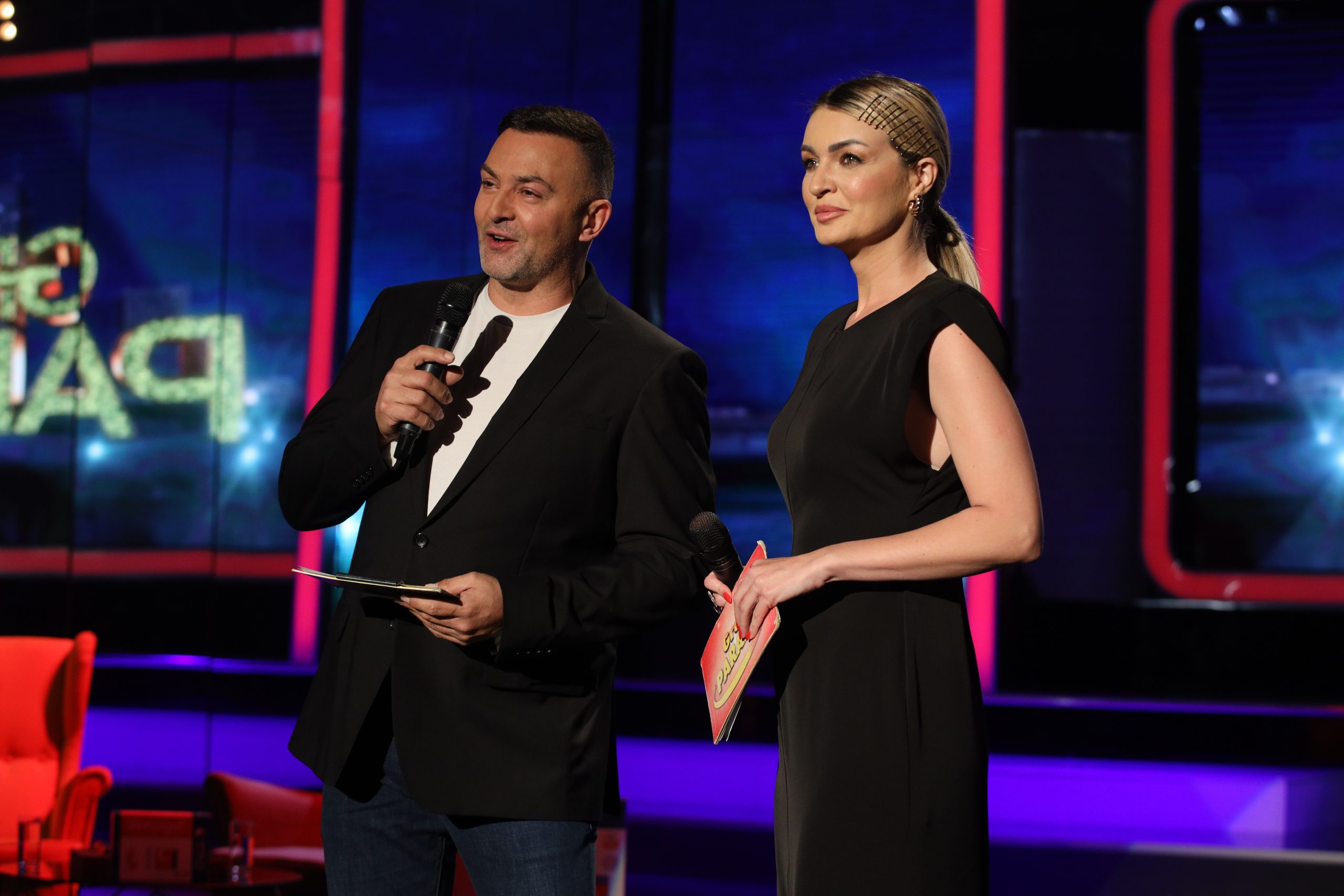 Voditelj zapevao usred emisije, iznenadio čak i pevače (VIDEO) 4 SANJA CULIBRK I TIHOMIR TEPIC GP SNIMANJE 29042025 FOTO MUNJA 26