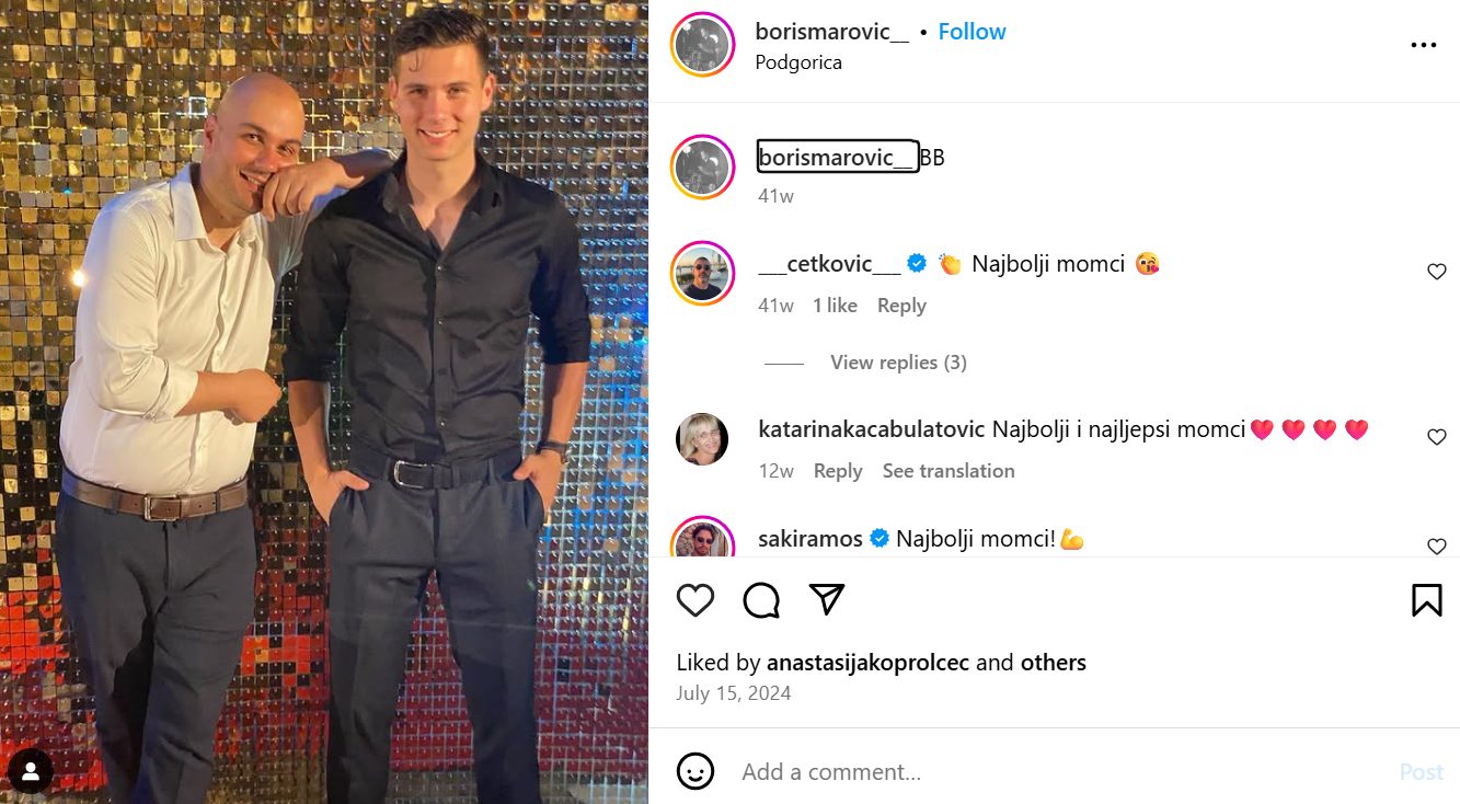 Bojan Marović pokazao brata, svi pričaju da je lepši od njega 6 Screenshot 2025 05 02 134741