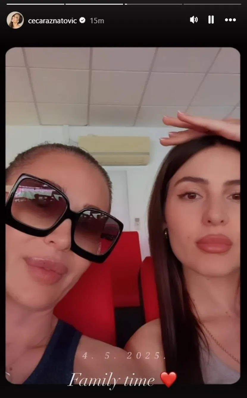Ceca sa decom na utakmici, evo kako bodri zeta sa tribina (FOTO) 6 ceca 830x0 1