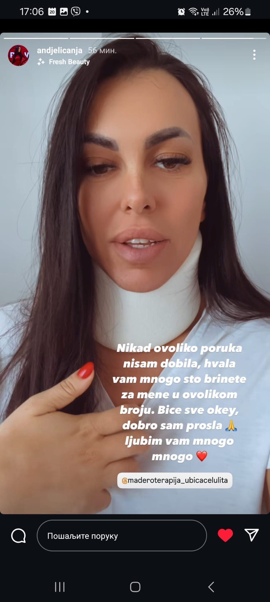 Grandova pevačica povređena tokom treninga u teretani: "Šipka od 70 kilograma je pala na mene” 7 ef7e7b41 489c 4451 b1e7 d79a8acc9d0b