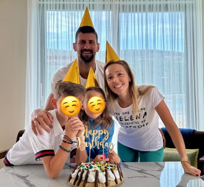 Jelena Đoković proslavila rođendan u luksuznom stanu, tortu joj pravila ćerka 5 Jelena i Novak DJokovic sa decom