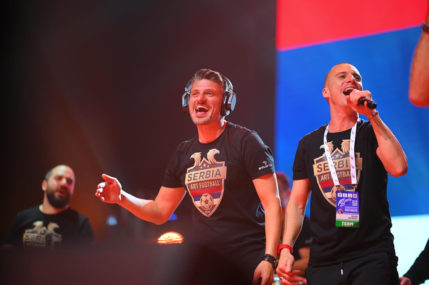 Srpski umetnici zablistali na festivalu u Moskvi: Pevači, glumci i sportisti doneli bronzu Srbiji, Milan Mitrović golom doveo ekipu do polufinala! 5 Milan Mitrovic 3