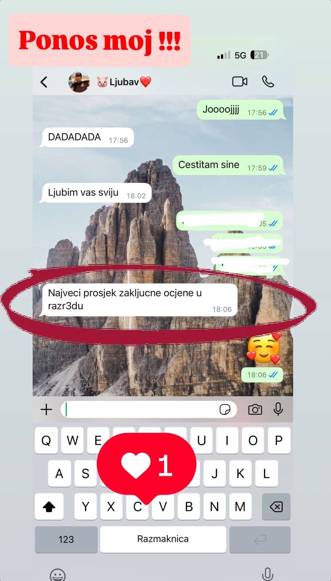 Nikolina Perković se javno pohvalila uspehom, mnogi ne veruju u kakvoj je ulozi: "Ponos moj" FOTO 7 Nikolina Perkovic prepiska