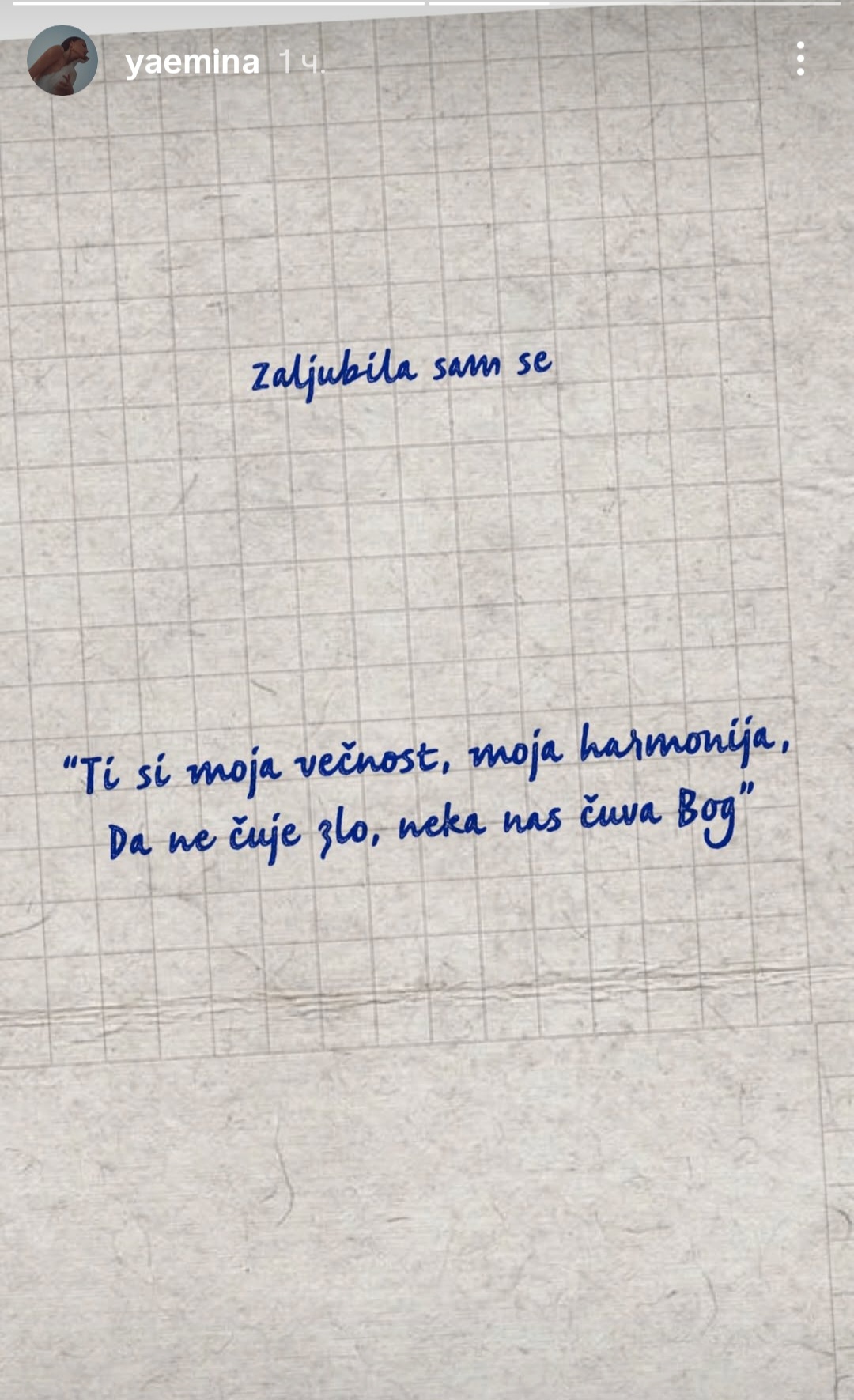 Nakon razvoda pevačica ponovo zaljubljena? "Da ne čuje zlo, neka nas čuva Bog" 3 Screenshot 20250607 115226 Instagram