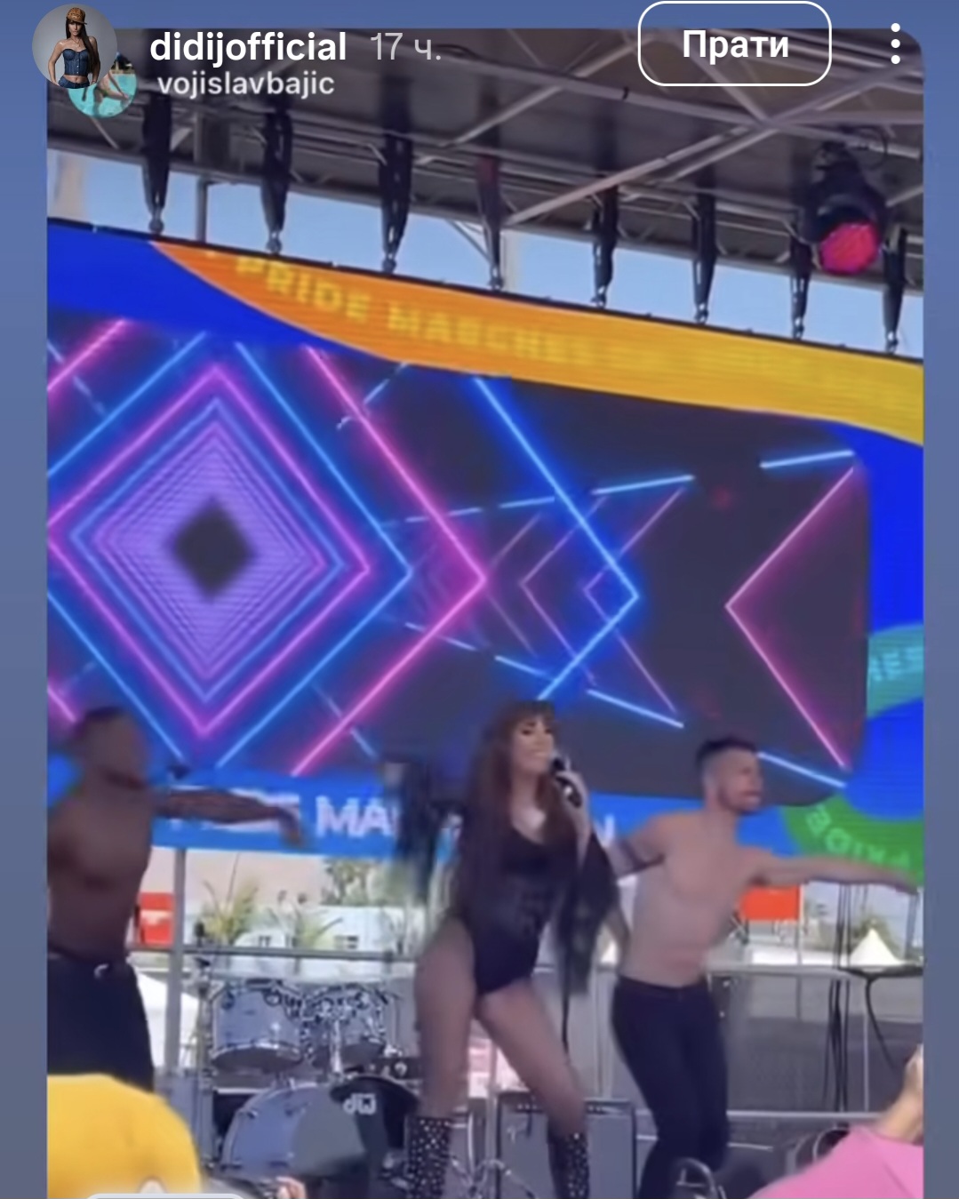 Isplivao snimak sa koncerta u Americi: Didi Džej napravila haos preko okeana, evo koliko ljudi je došlo 7 Screenshot 20250610 131221 Instagram