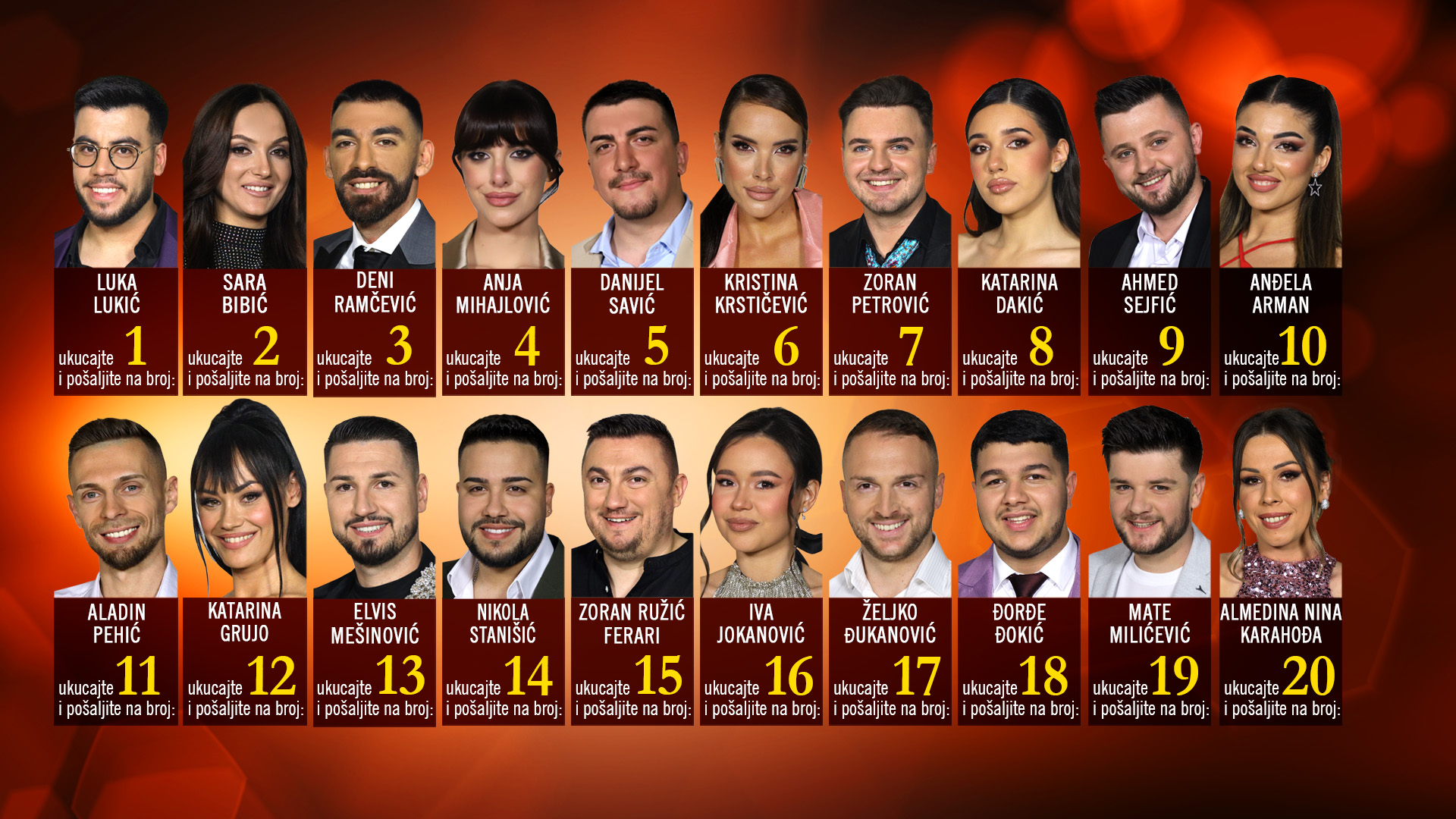 Evo kako da podržite svoje favorite u "Zvezdama Granda", glasanje je otvoreno 8 ZG2025 finalisti 1920x1080 1
