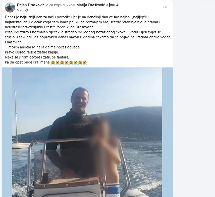 "Otišao je najbolji dečak, ponos naše kuće": Najtužniji dan za pevačevu porodicu 7 dejan draskovic i strahinja