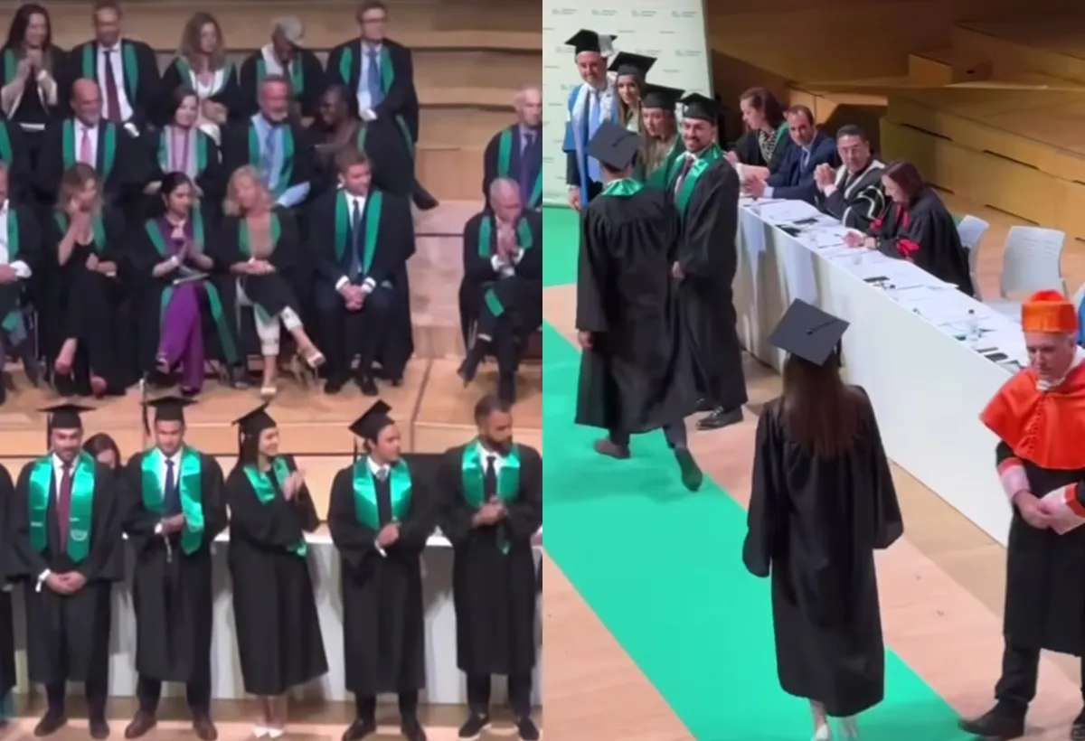 Džejla Ramović ponosno primila diplomu: Pogledajte sve detalje svečanosti u Španiji 7 dzejla 2