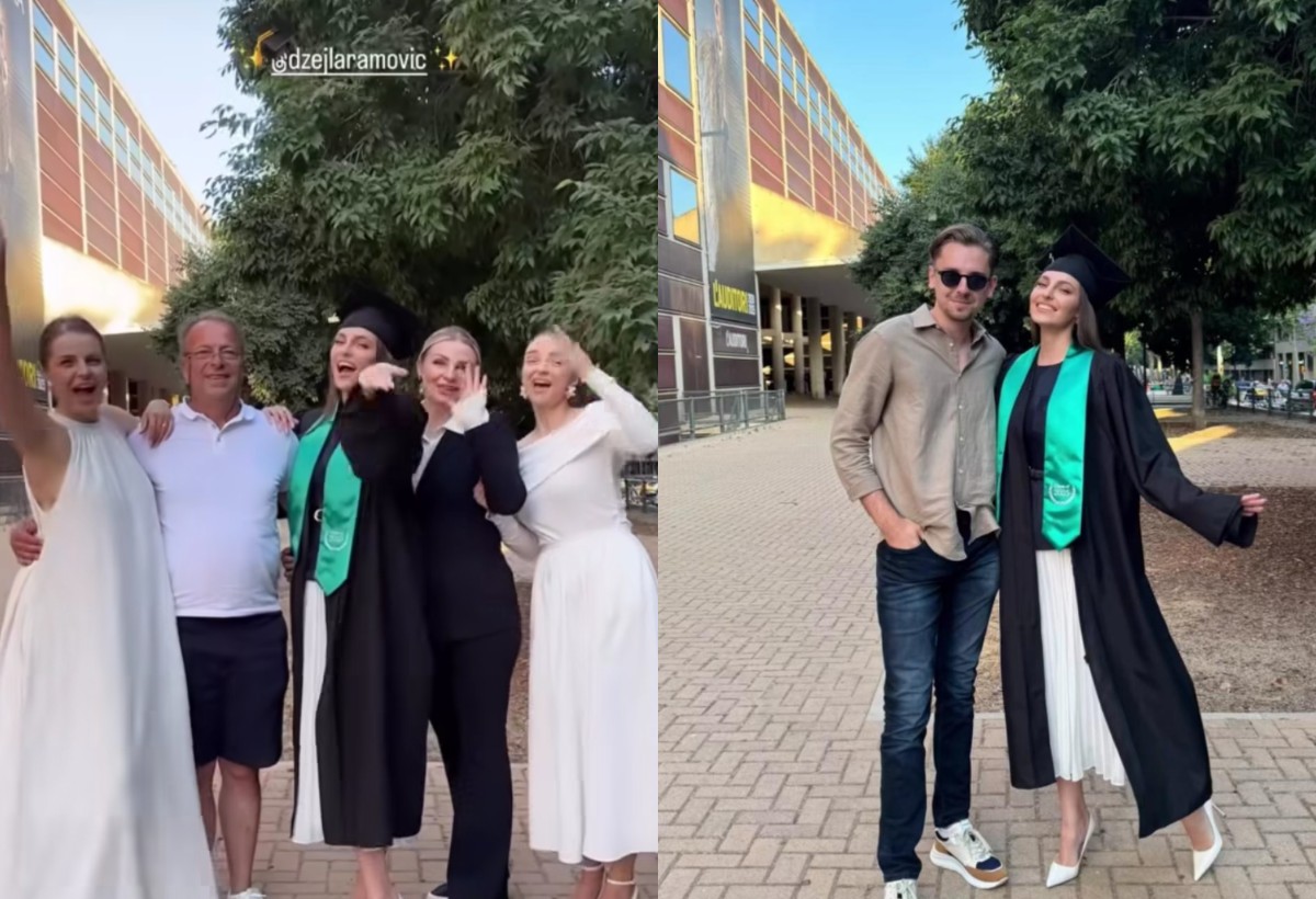 Džejla Ramović ponosno primila diplomu: Pogledajte sve detalje svečanosti u Španiji 8 dzejla diplomiranje