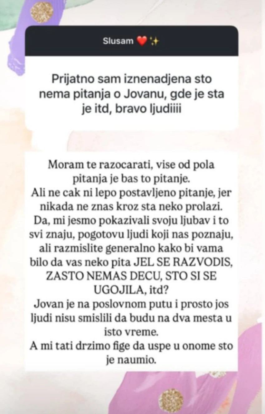 Svi bruje o novom estradnom razvodu, oglasio se popularni par: "Kako biste se vi osećali?!" 8 marija mikic