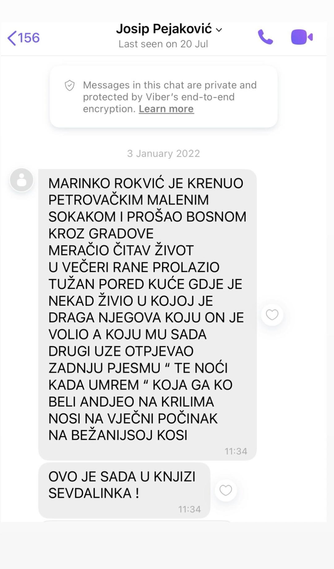 Nikola Rokvić u prepisci posle mnogo godina otkrio istinu o Marinku, ovo mnogi nisu znali 7 Nikola Rokvic 1
