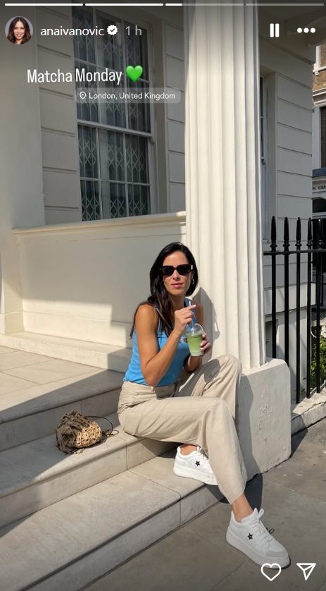 Ana Ivanović u Londonu sa "magičnim" napitkom: Evo čime sagoreva kalorije bez muke (FOTO) 6 Screenshot 2025 07 14 191845