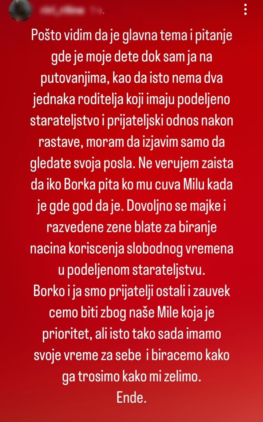Kraj ljubavi nakon 7 godina braka: Poznati muzičar mesecima krije da se razveo 7 Screenshot 20250603 152609 Instagram 1