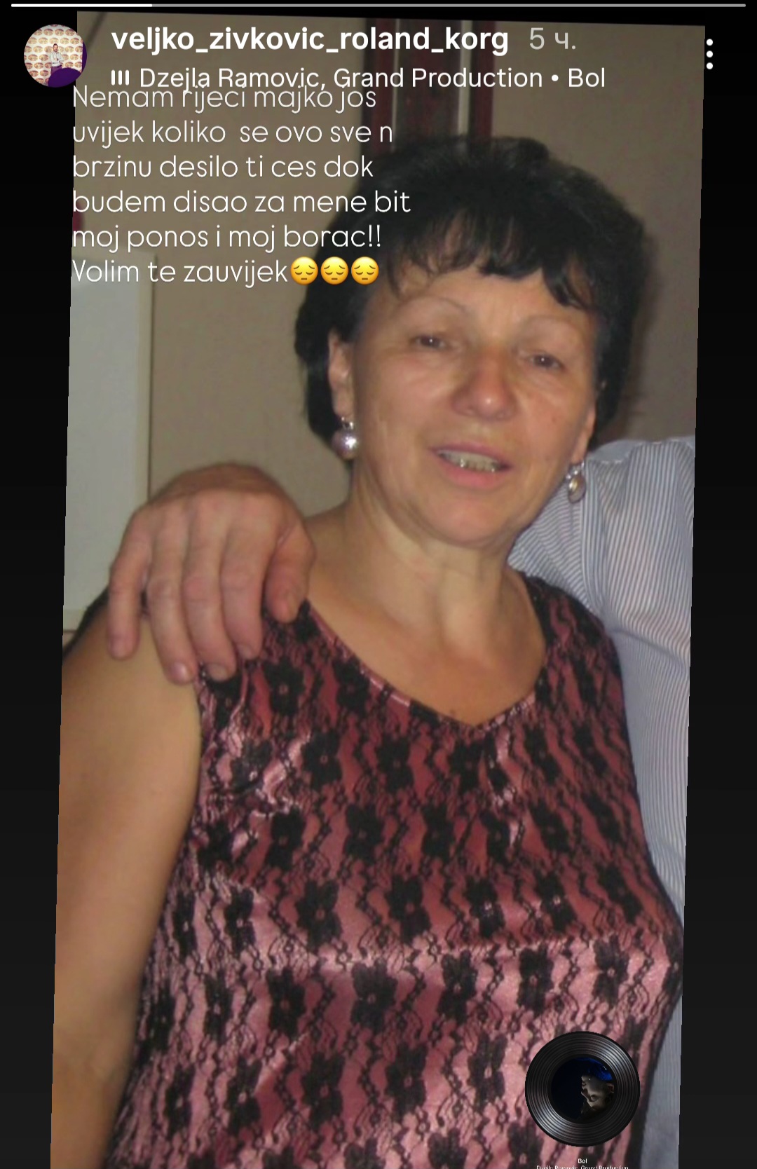Pevaču iz Zvezda Granda preminula majka: "Nemam reči još uvek..." 7 Screenshot 20250629 174724 Instagram 1