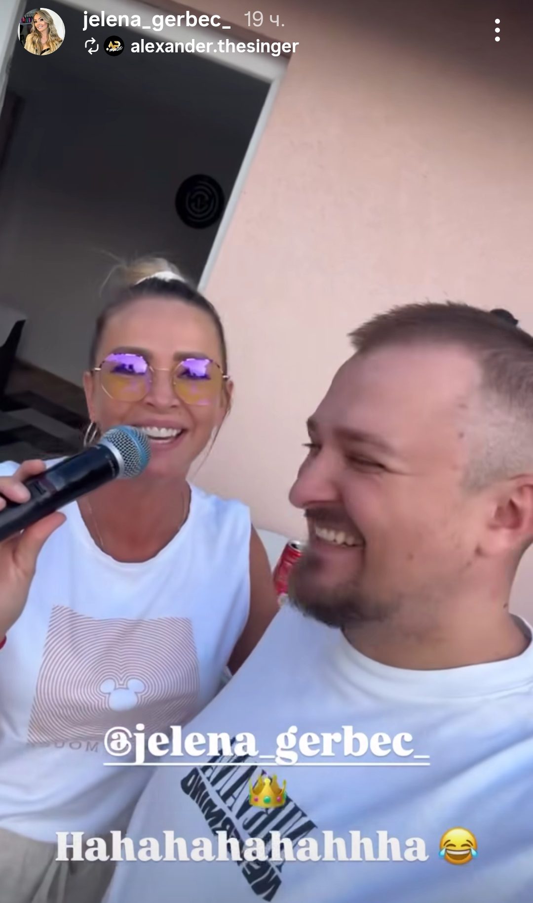 Bager se trese, ona peva: Ćano čuvaj se, stigla naslednica! (VIDEO) 8 Screenshot 20250717 133846 Instagram e1752753365568