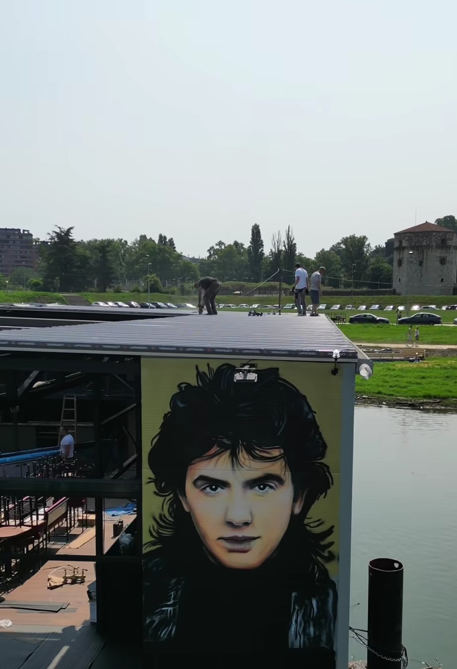 Legende ne umiru, Beograd dobio mural posvećen kralju narodne muzike FOTO 6 Screenshot 20250730 081912 Instagram