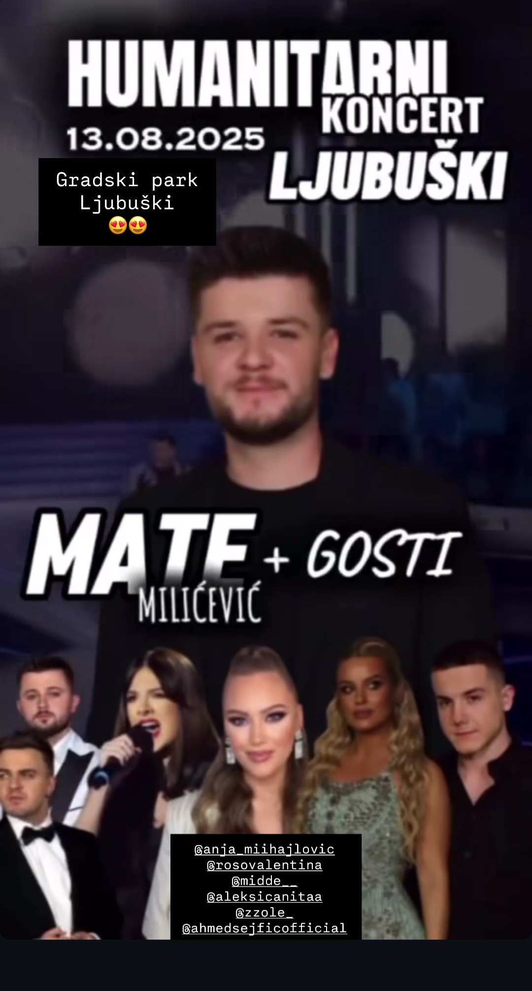 Veliki talent, još veće srce: Milićeviću grad organizovao koncert, on ga pretvorio u najhumaniji gest 7 Screenshot 20250730 100048 Instagram