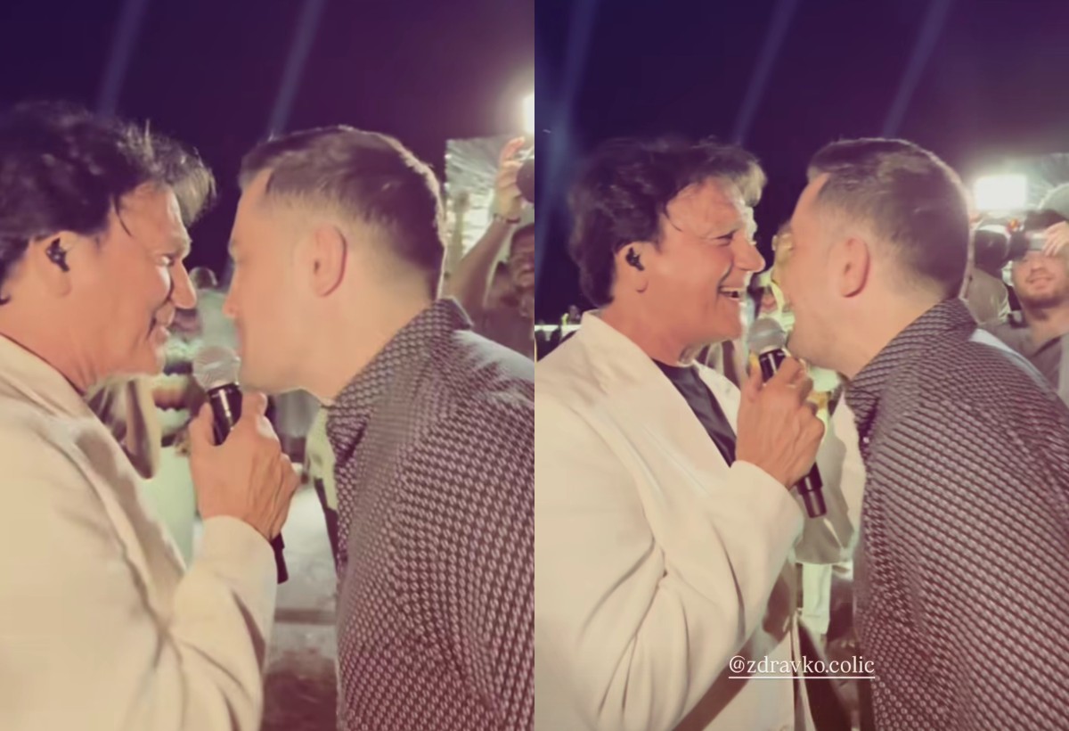 Trenutak koji nema cenu: Zdravko Čolić prišao Mirzi Selimoviću usred koncerta, pa usledila neverovatna scena (VIDEO) 5 mirza i zdravko colic