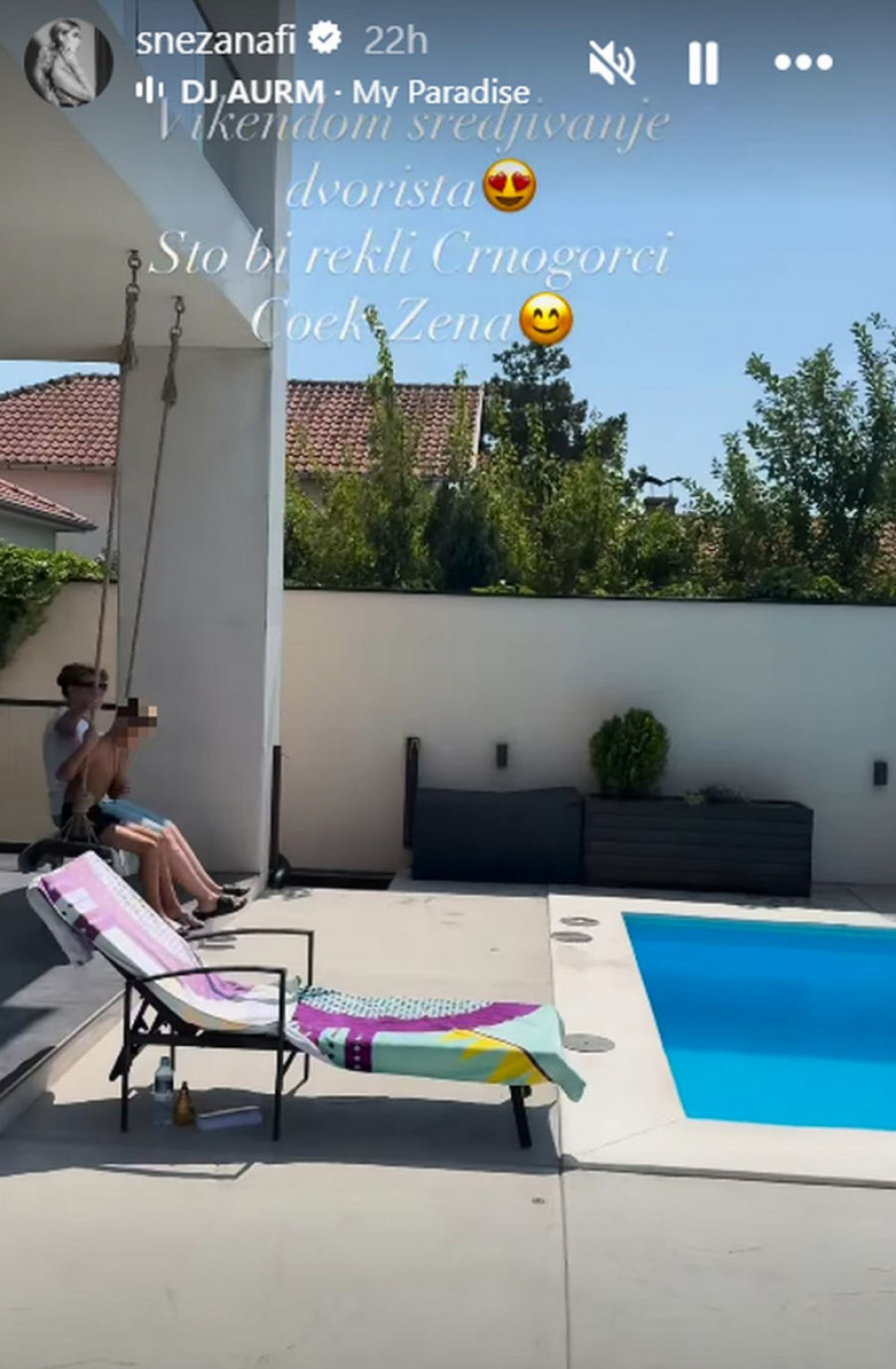 Bazen u dvorištu, sve izgleda kao u bajci: Ovo je luksuzna kuća našeg fudbalera u Beogradu FOTO 6 163210 dom snezane i milana borjanajpg3 iff