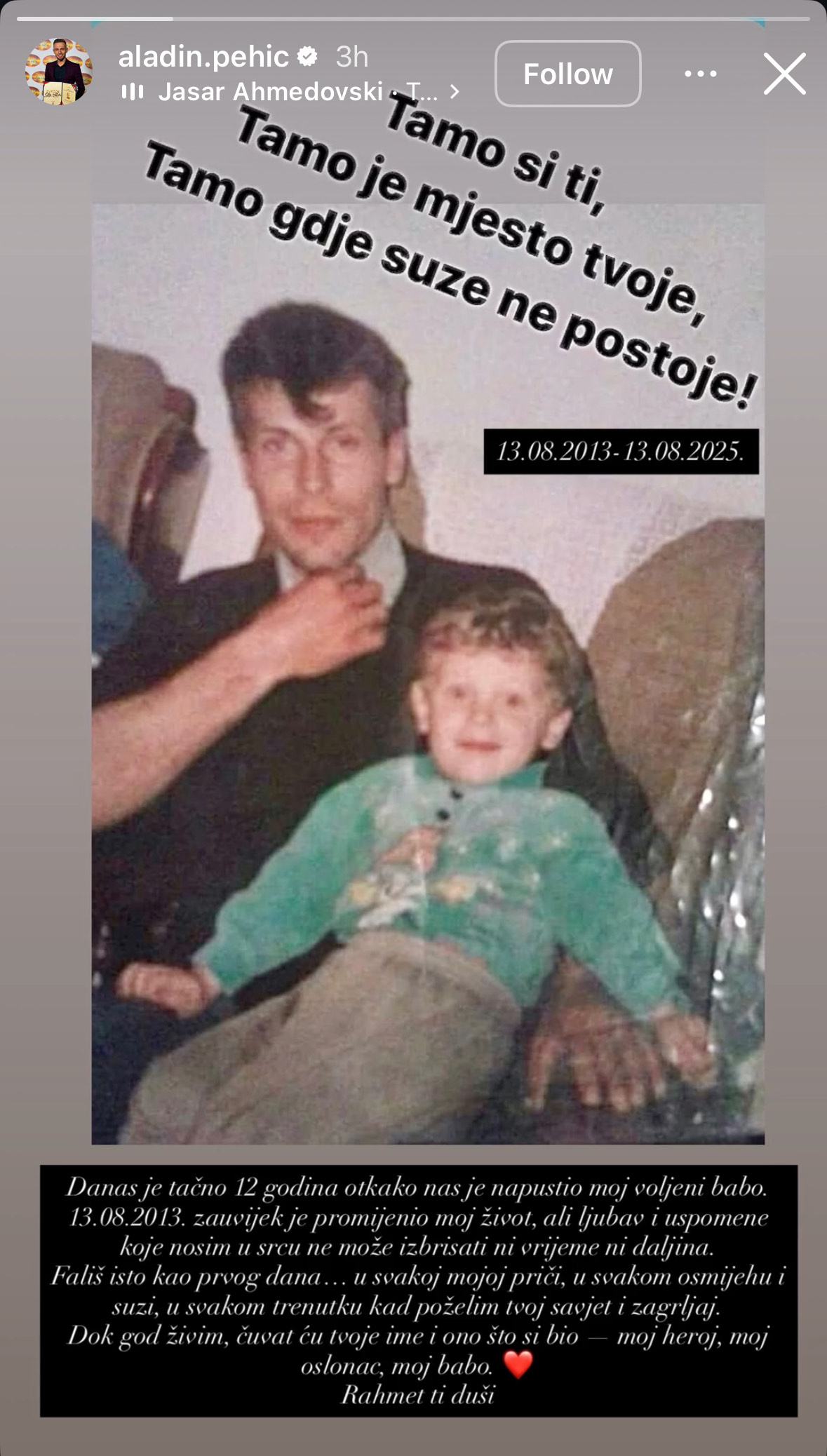 Najtužniji dan u domu zvezde Granda: "Bio si moj heroj. Rahmet ti duši" 7 IMG 5742