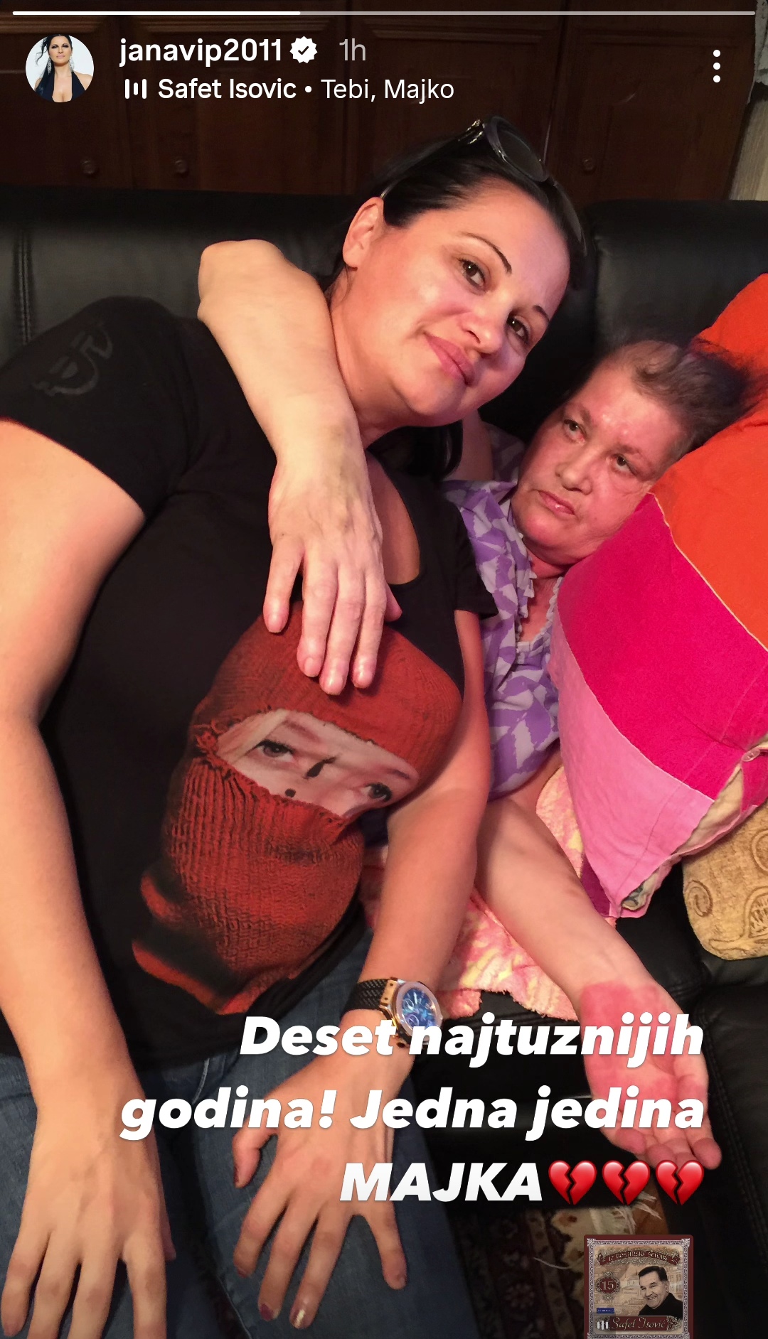 "Deset najtužnijih godina" Jana se i dalje ne miri sa gubitkom najvoljenije osobe u životu, objavom rasplakala mnoge FOTO 6 Screenshot 20250803 154857