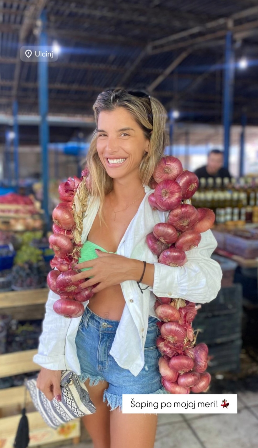 Dok se pevačice hvale markiranim krpicama, Jovana Pajić pokazala svoj 'ulov' sa pijace 7 Screenshot 20250829 124914 Instagram